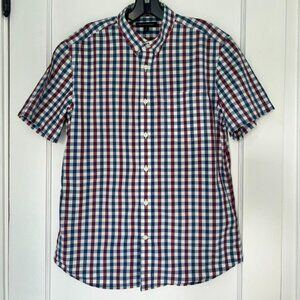 Vintage (circa 2010s) Banana Republic Men's short sleeve button down